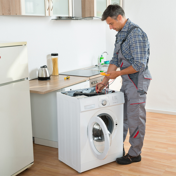 can you walk me through the steps of troubleshooting my washer issue in North Tazewell